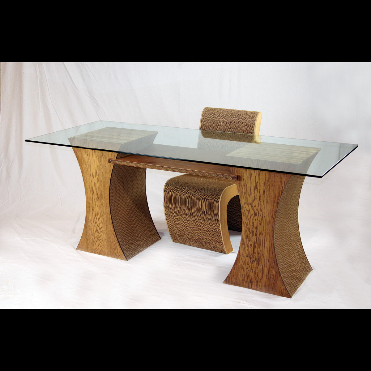 Cardboard Desk and Chair