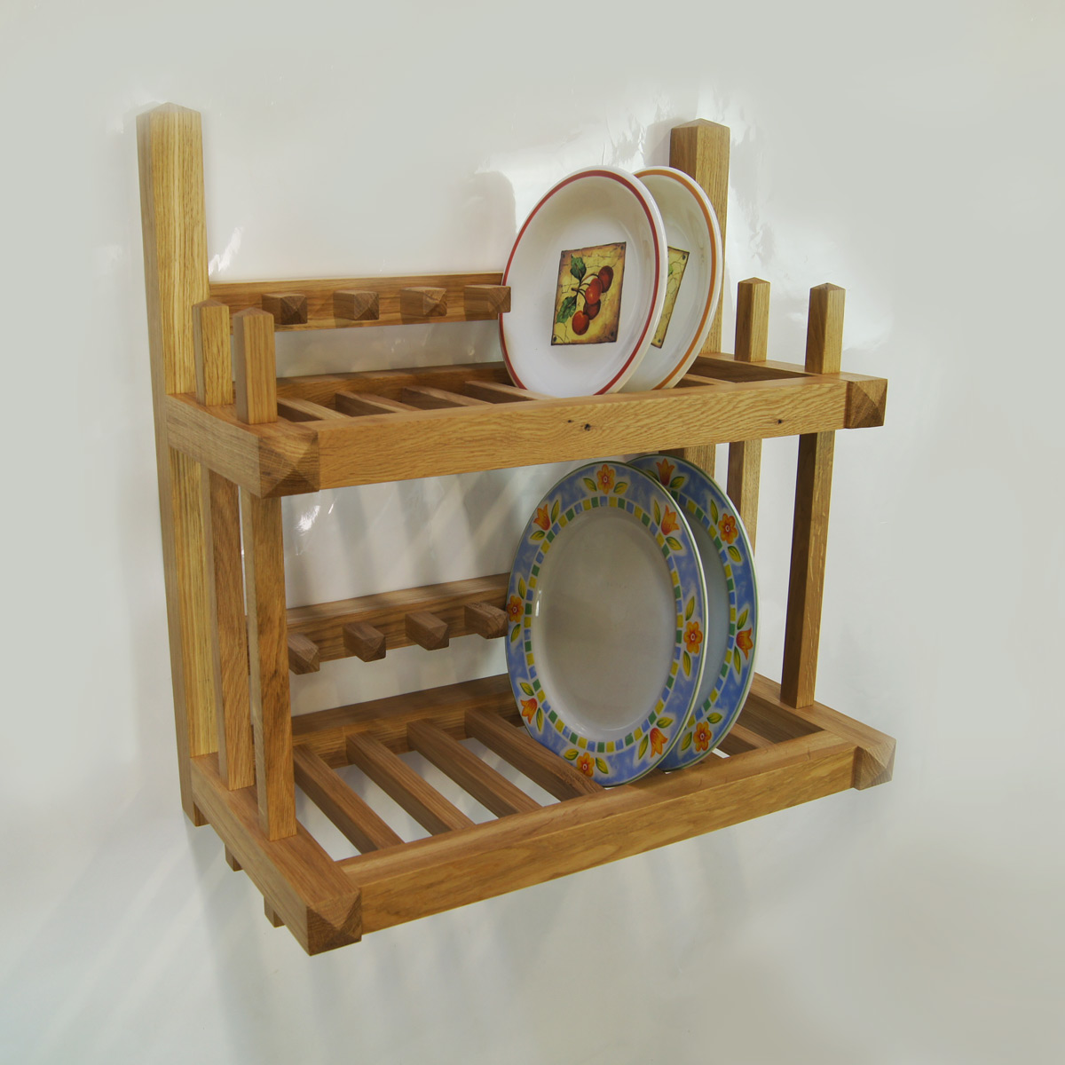 Hay plate rack