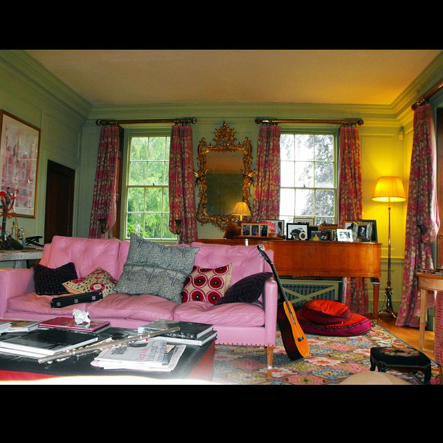 Panelled family room