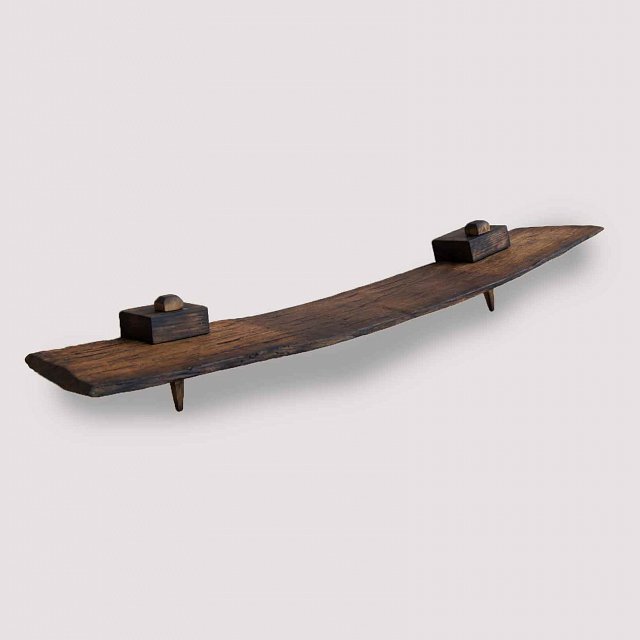 Rustic Oak Lath Shelf